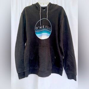 O'Neill Black Hoodie. Size XL. GUC